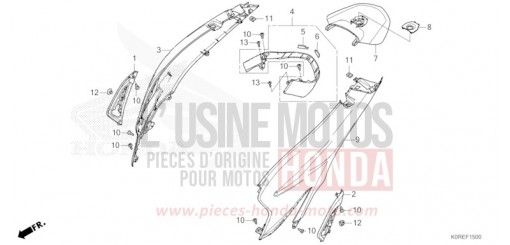 BODY COVER SH125ADT de 2026